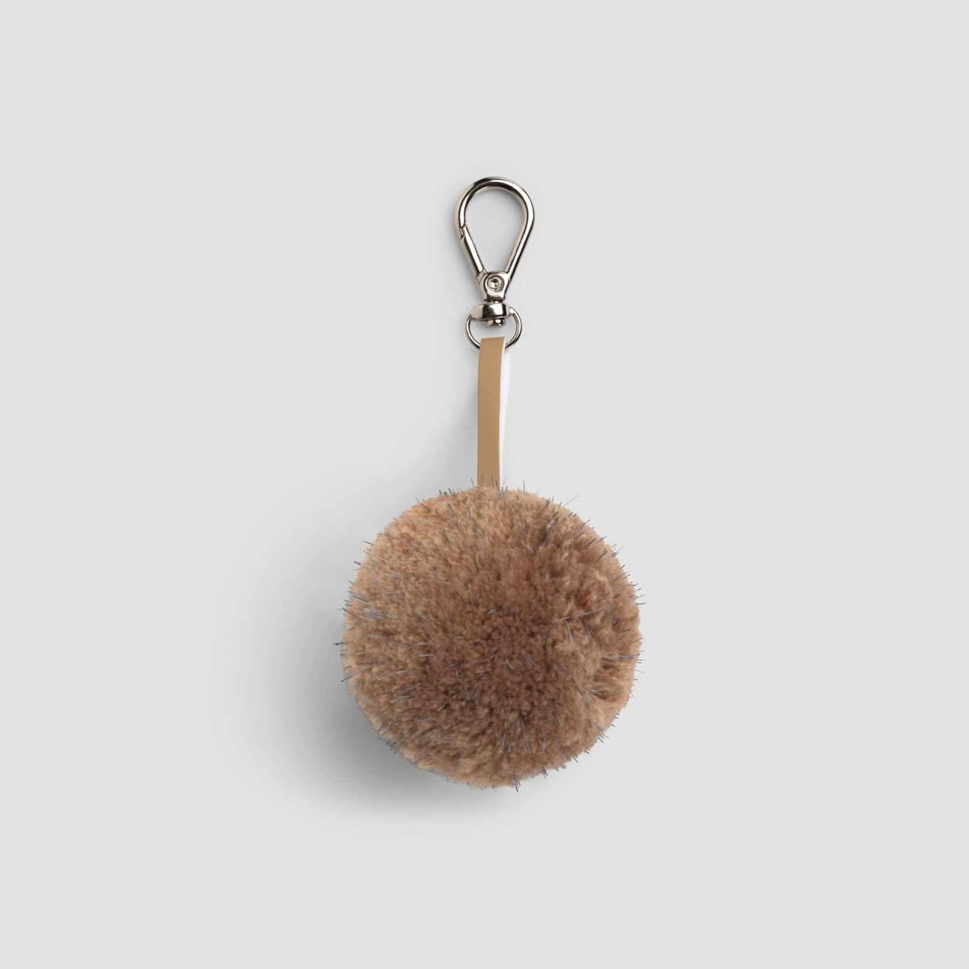 Morild Pom Pom dusk med refleks, sand/sølv