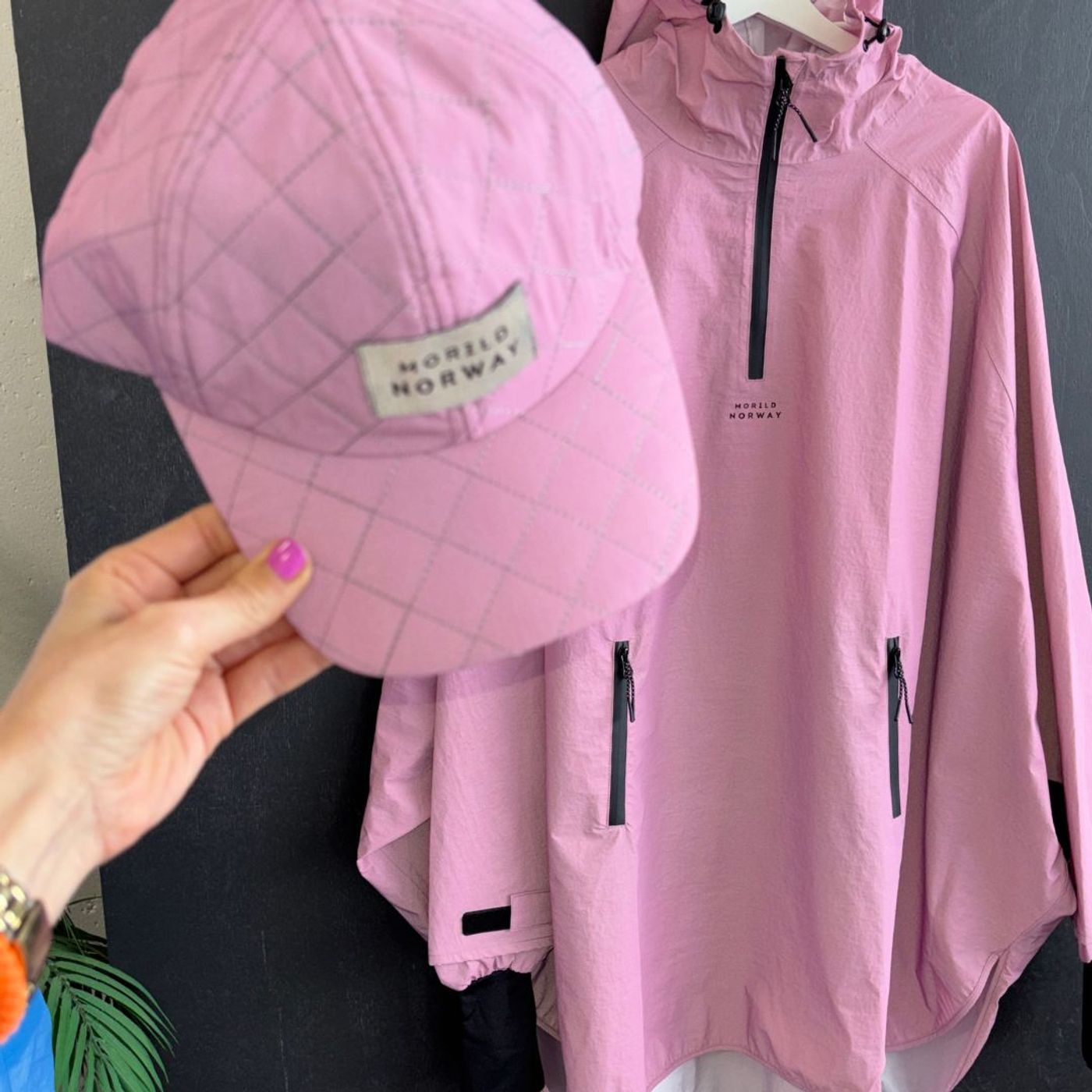 Morild Magi Caps med refleks, lavendel