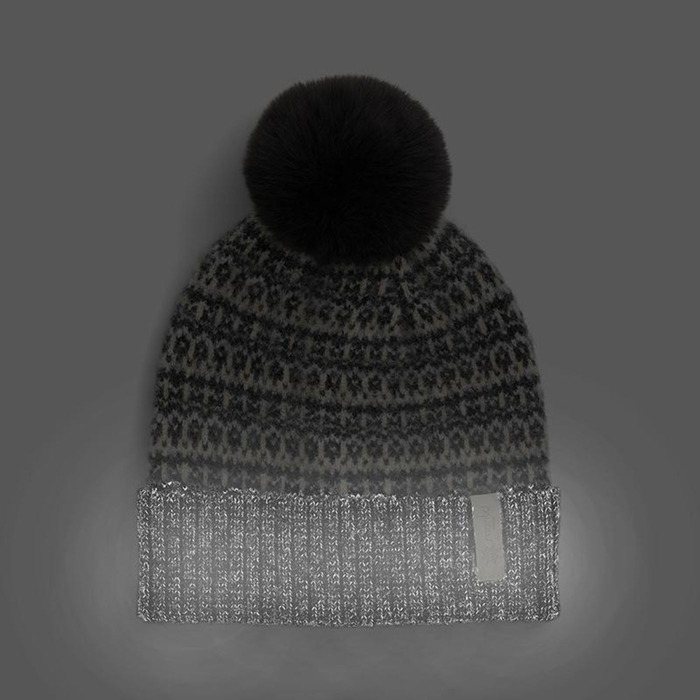 Morild Twist Jaquard Lue med refleks, sand