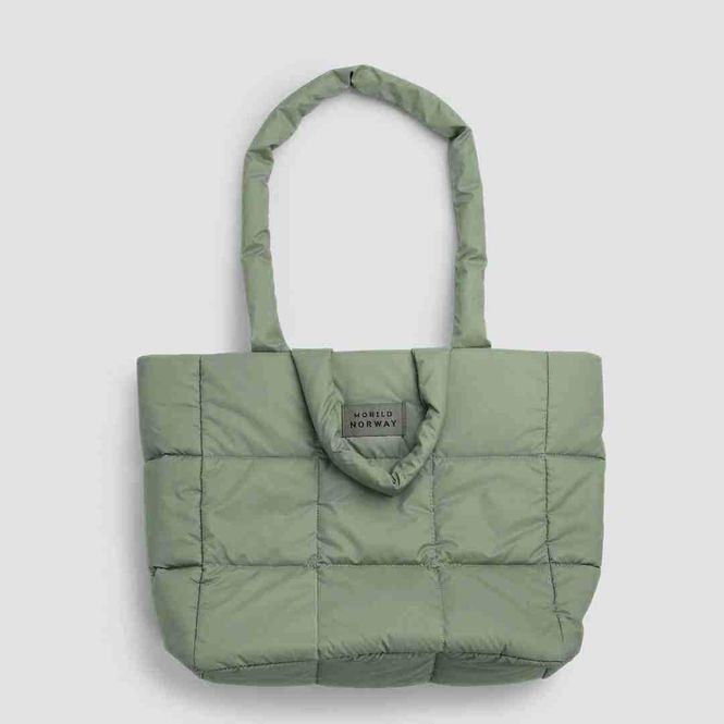 Hovedbilde Morild Bli Sett Tote Bag med refleks, oliven