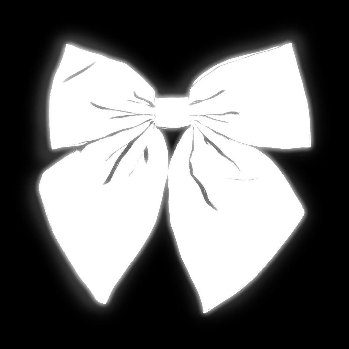 Morild Sløyfe med refleks, sølv