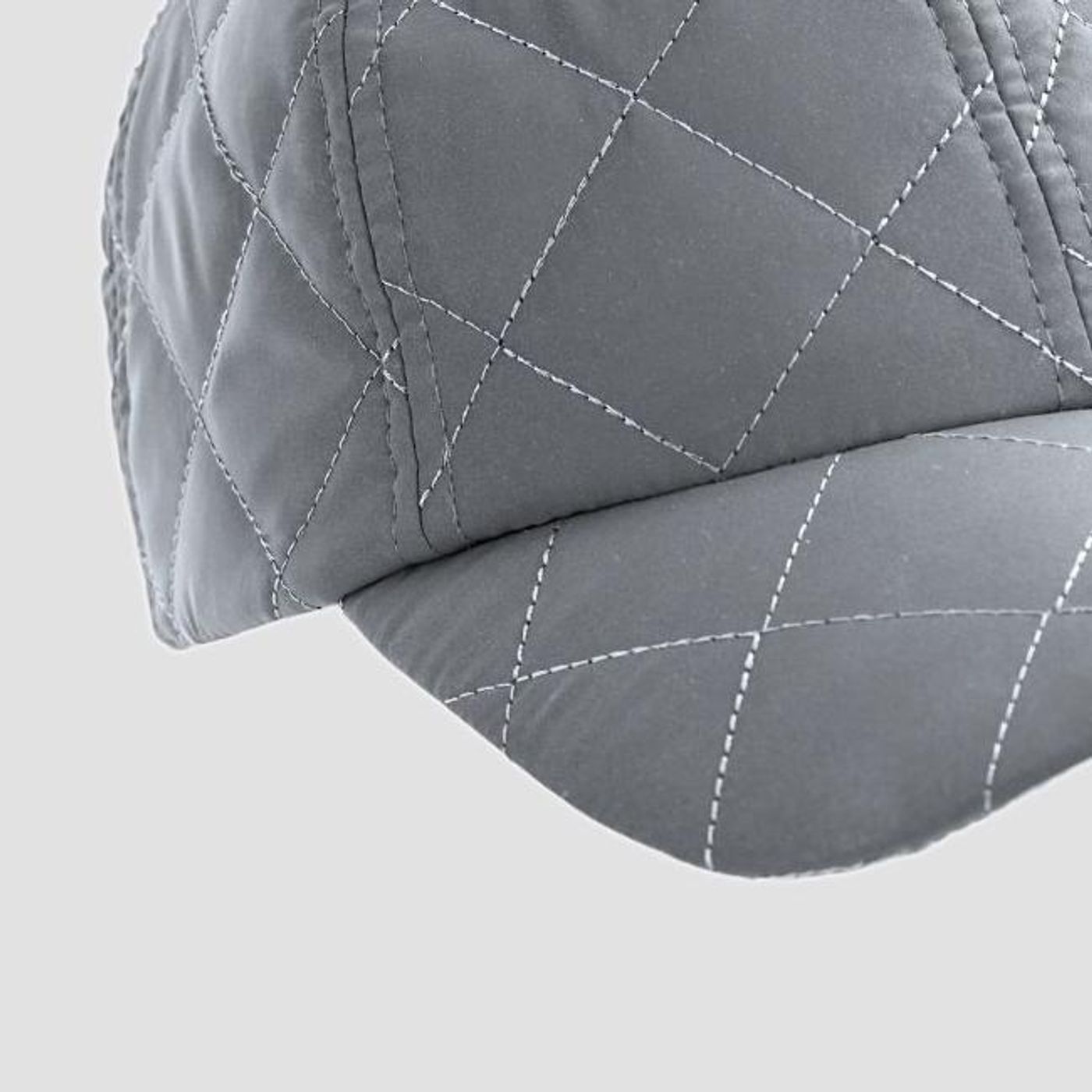 Morild Quilt Caps med refleks, sølv