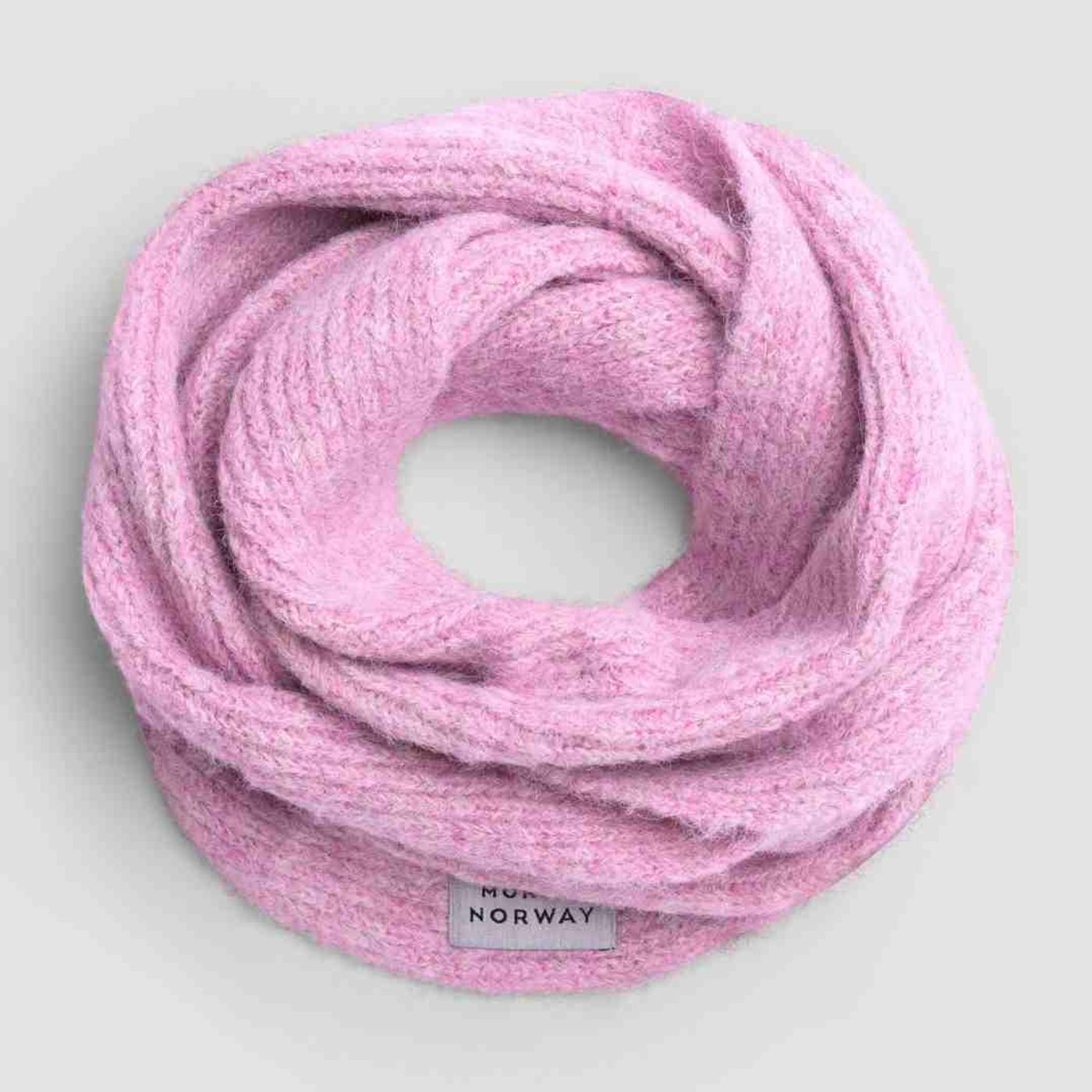 Morild Bøibbi loop skjerf med refleks, rosa