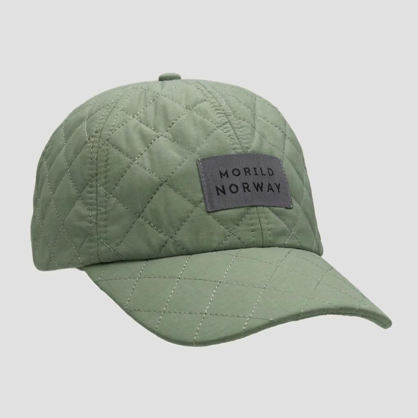 Morild Quilted Caps med refleks, oliven