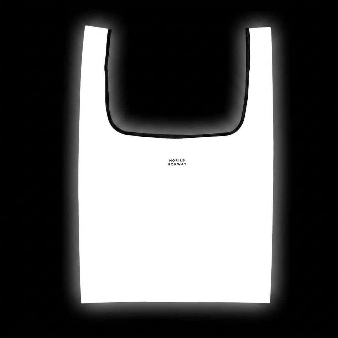 Morild Pocket Shopping Bag refleks, sølv