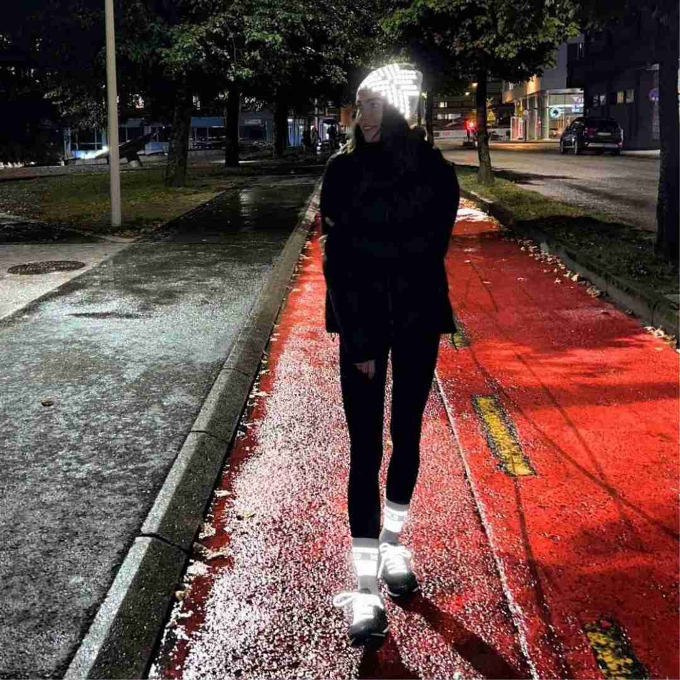 Morild Sokker med refleks, Lys grå