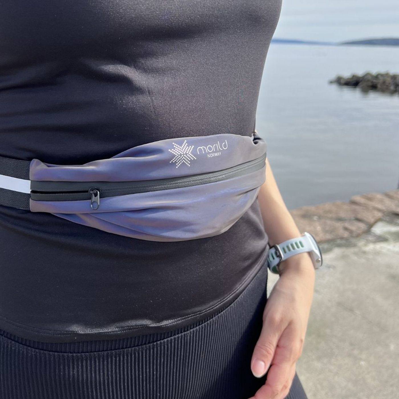 Morild Sportsbelte refleks, sort