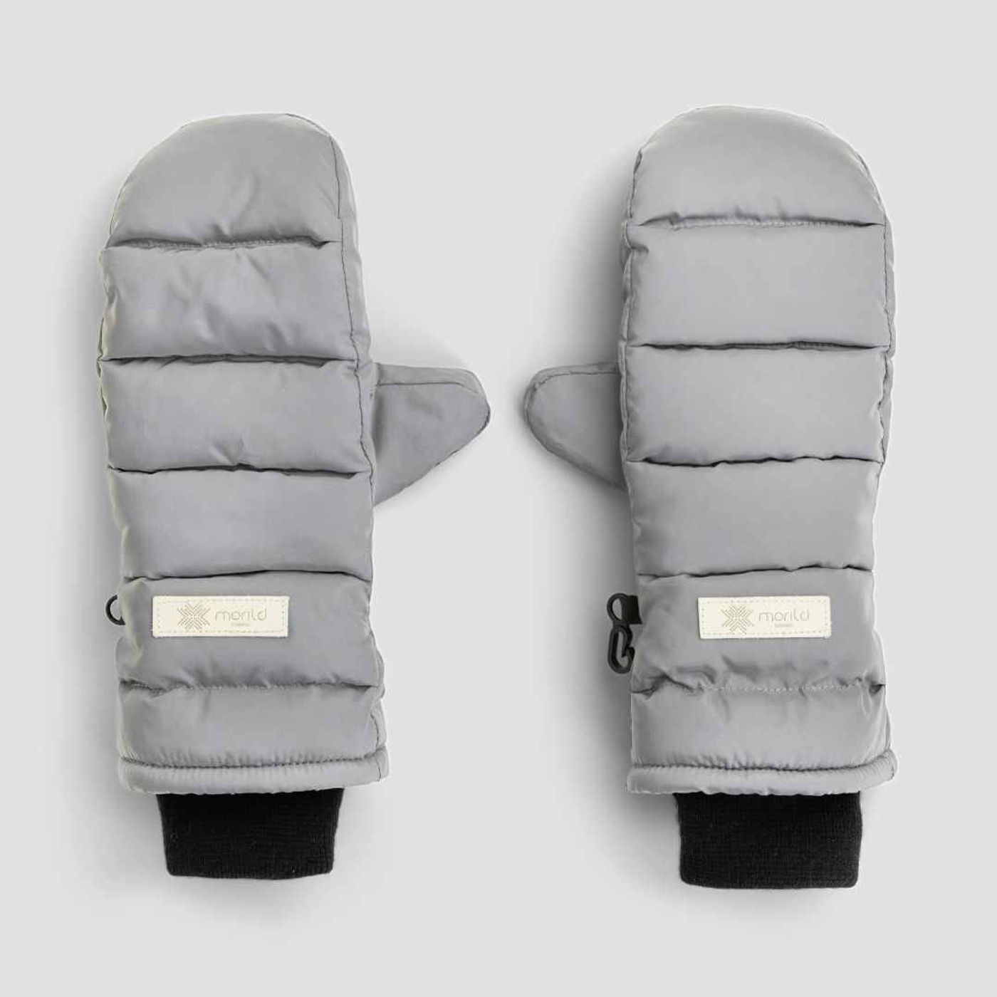 Morild Glød votter med refleks, sølv