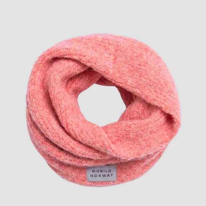 Hovedbilde Morild Bibbi Loop Skjerf med refleks, pink