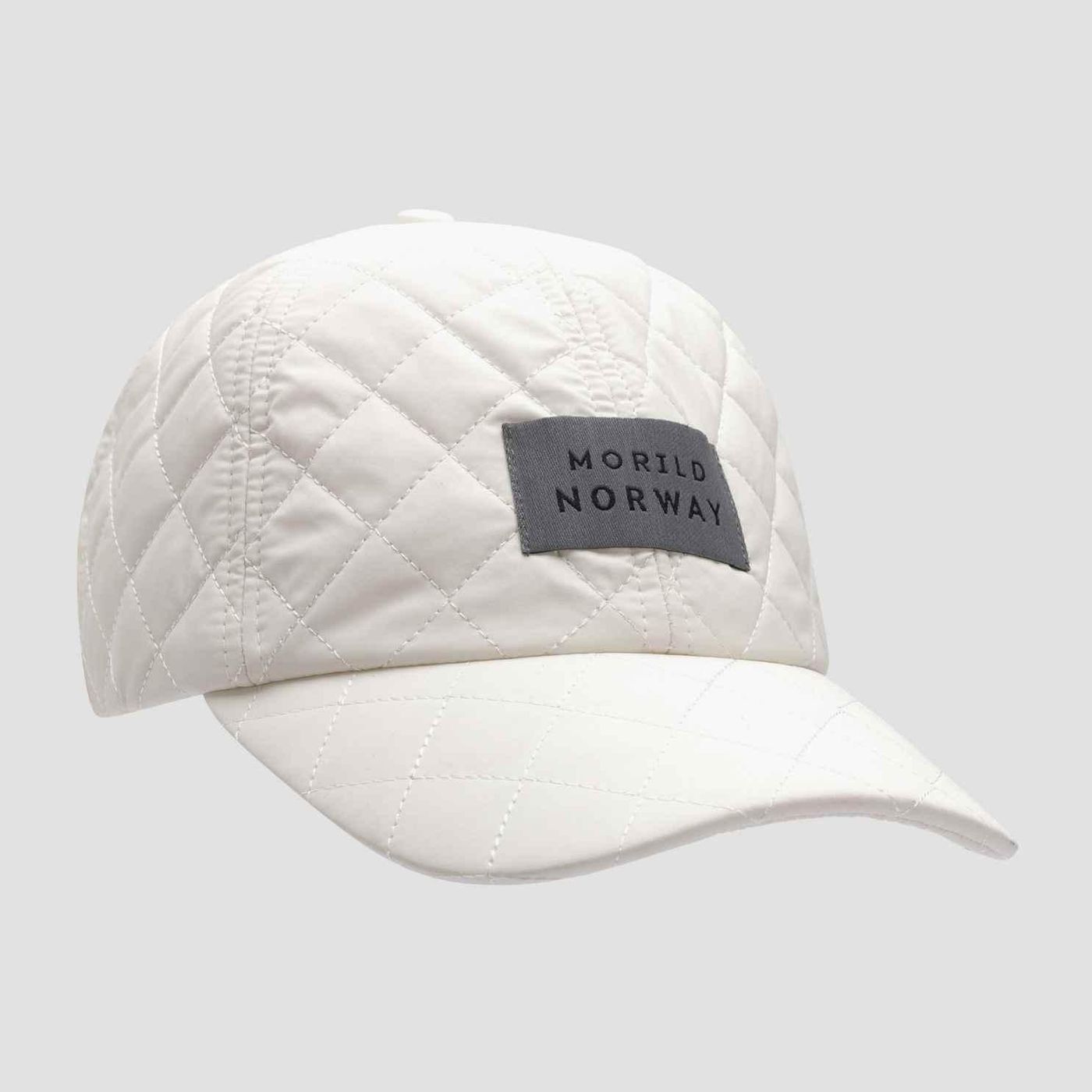 Morild Quilted Caps med refleks, hvit