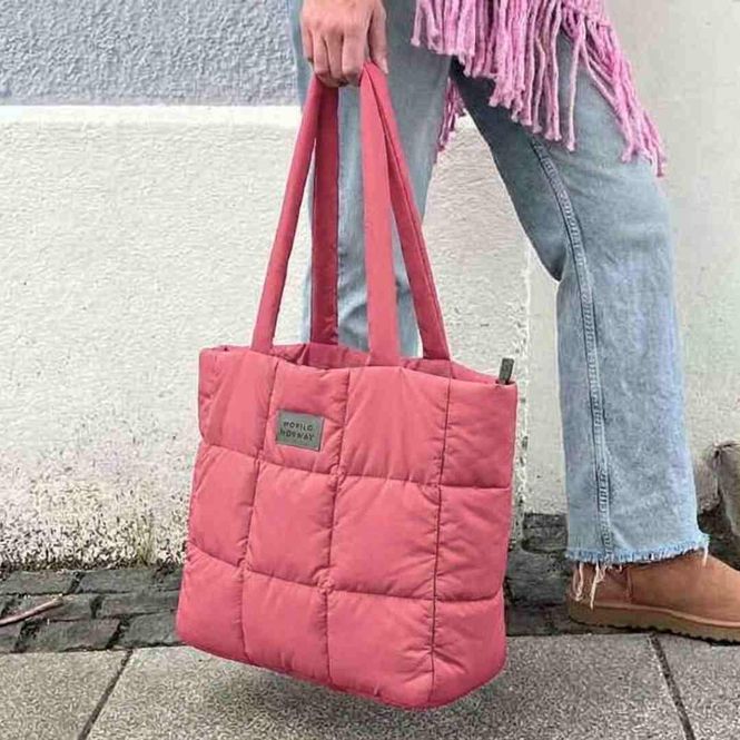 Hovedbilde Morild Bli Sett Tote Bag med refleks, rododendron