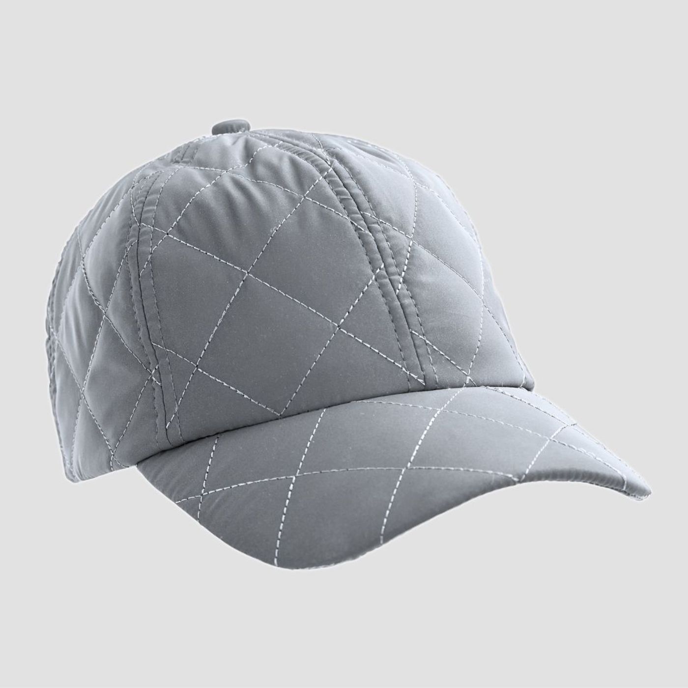 Morild Quilt Caps med refleks, sølv