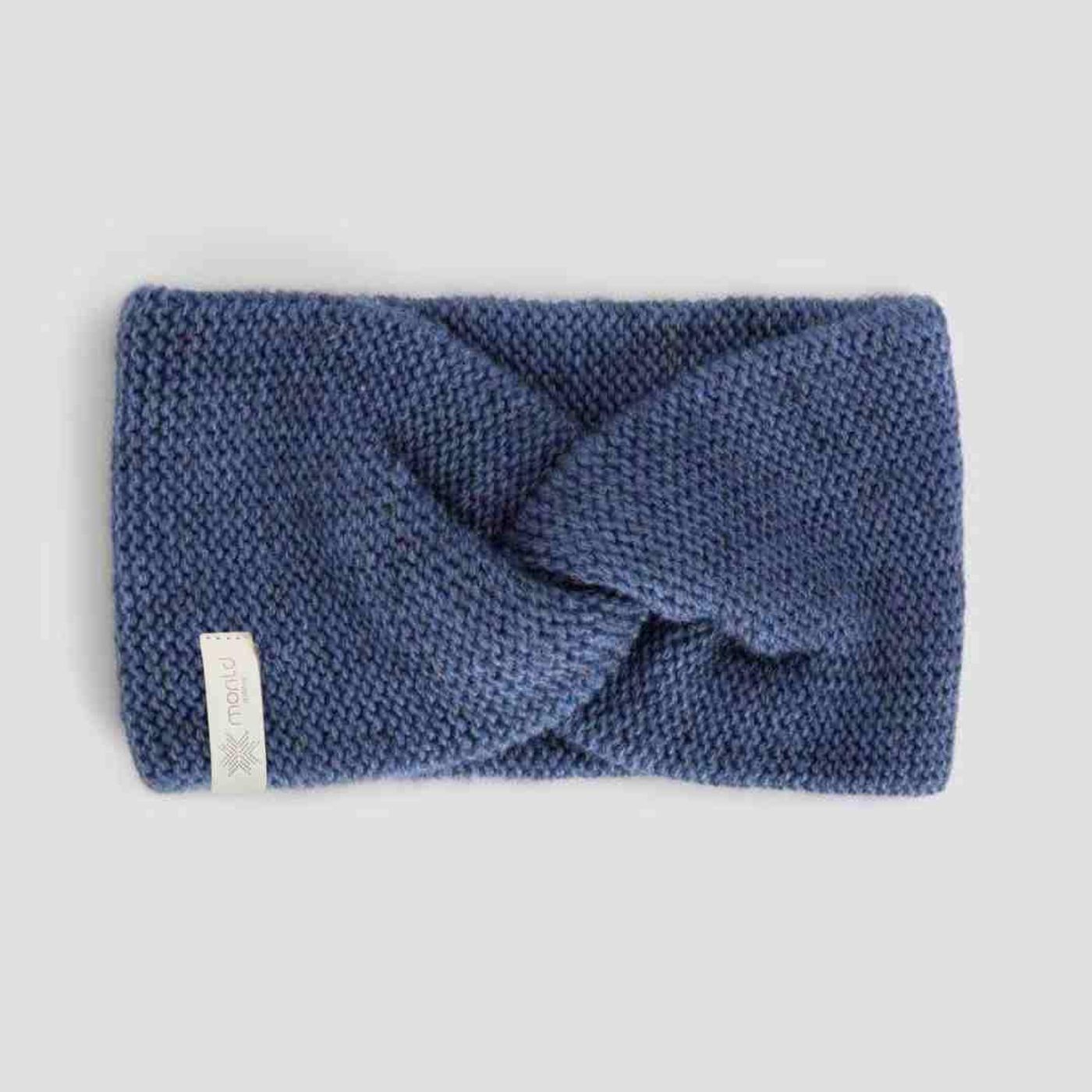 Morild Una pannebånd med refleks, denimblå