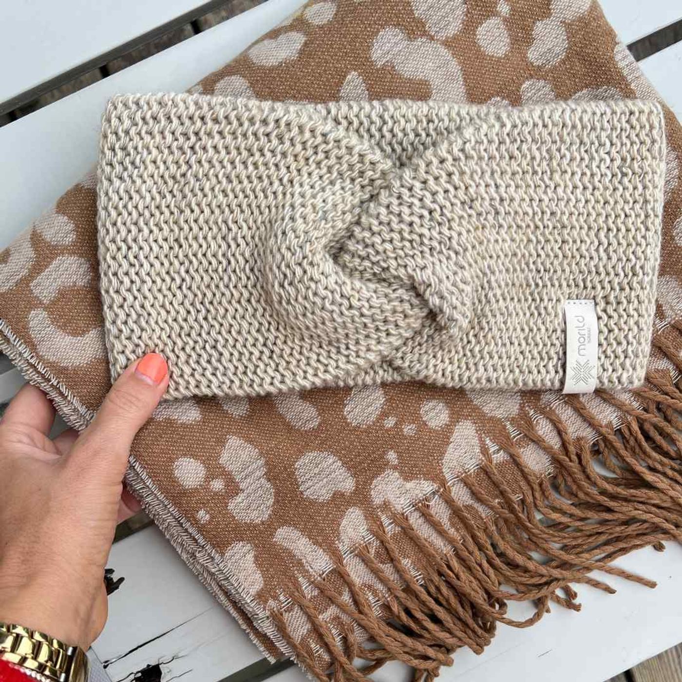 Morild Una pannebånd med refleks, vanilje