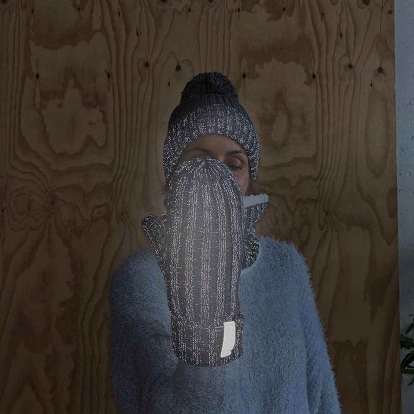 Morild Heat Fleece votter med refleks, grå