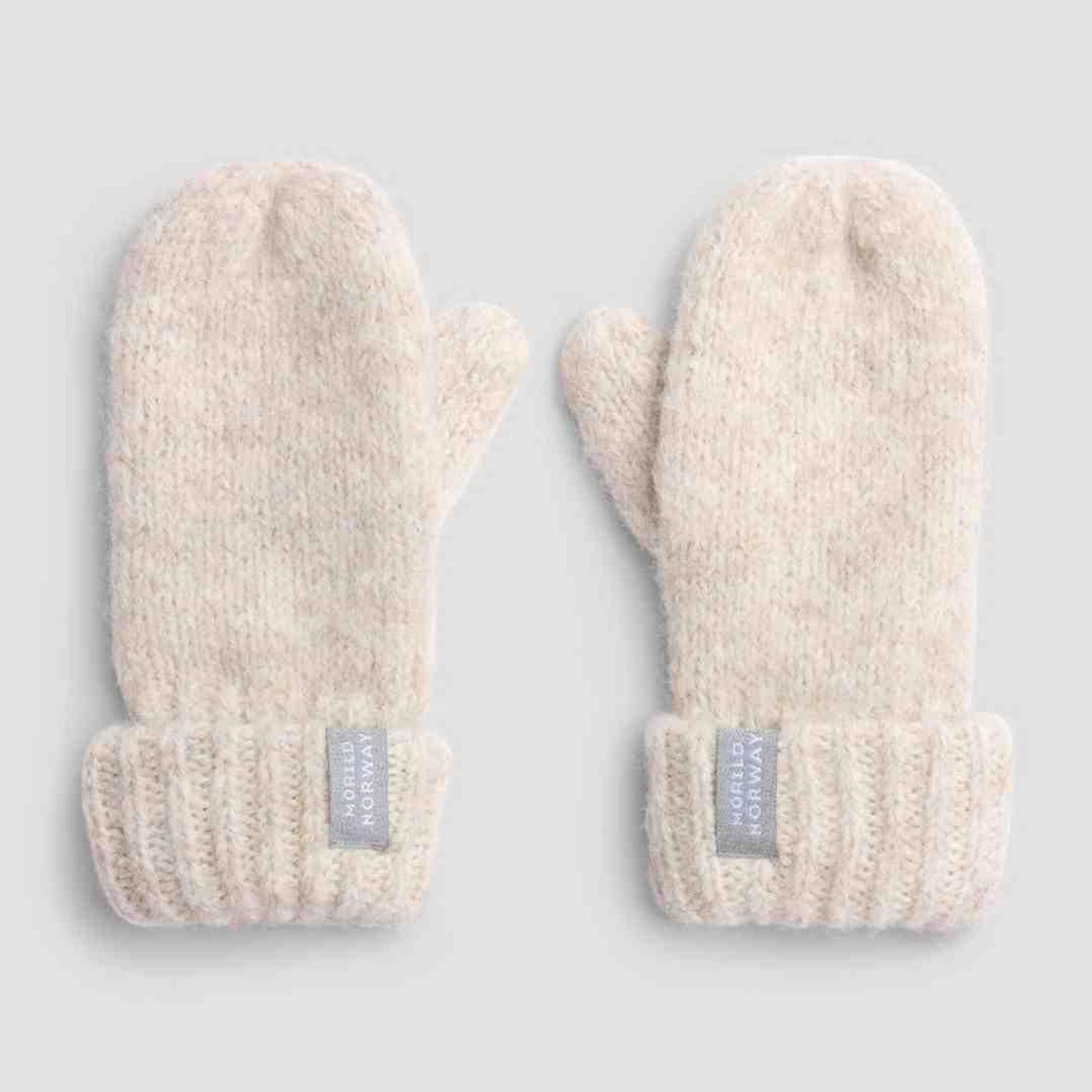 Morild Bibbi Fleece Votter med refleks, krem