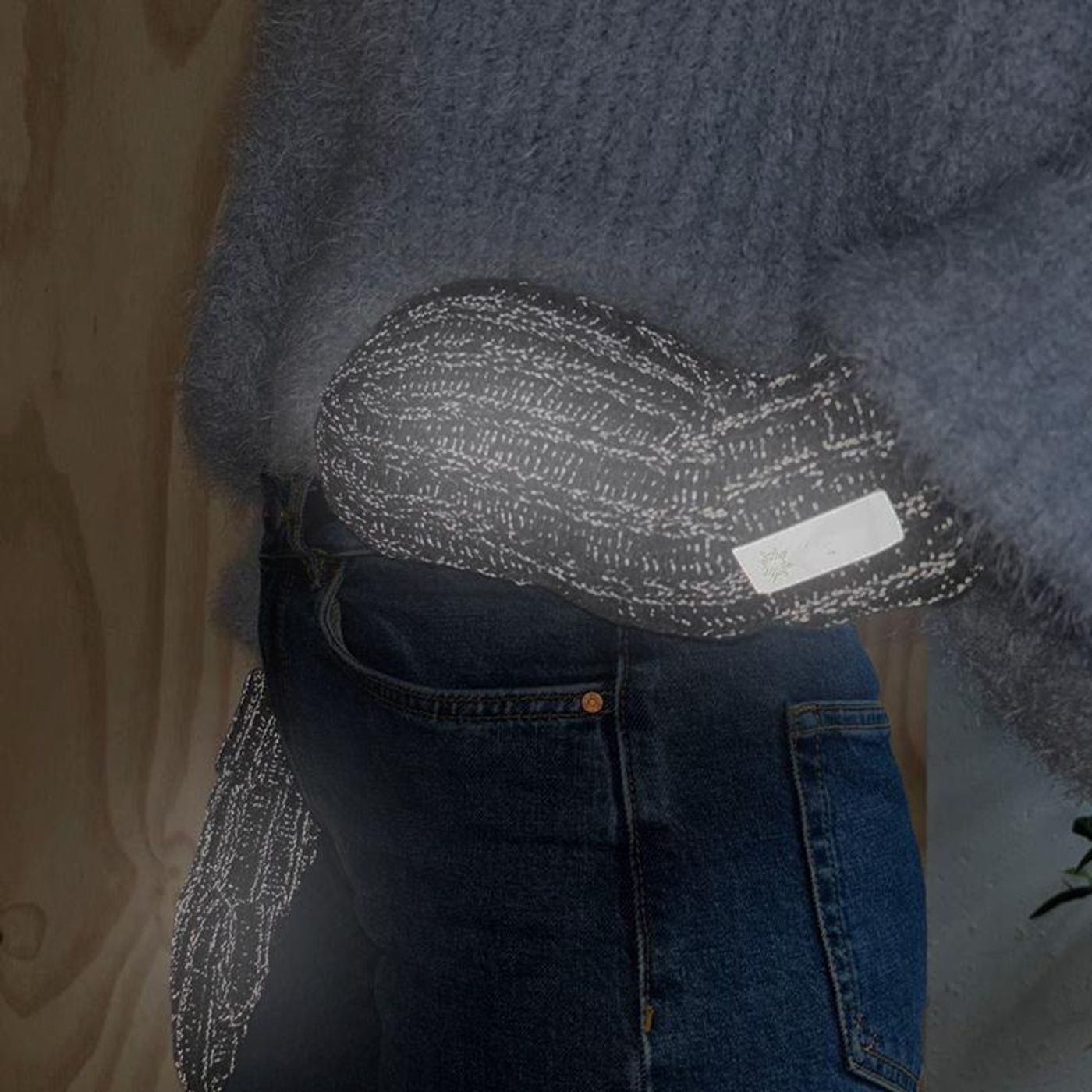Morild Heat Fleece votter med refleks, grå