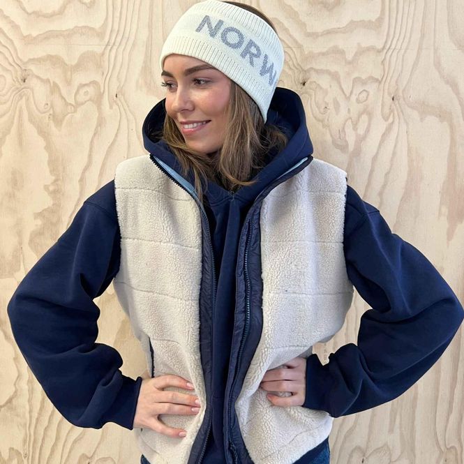 Hovedbilde Morild Aktiv pannebånd med refleks, Marshmellow