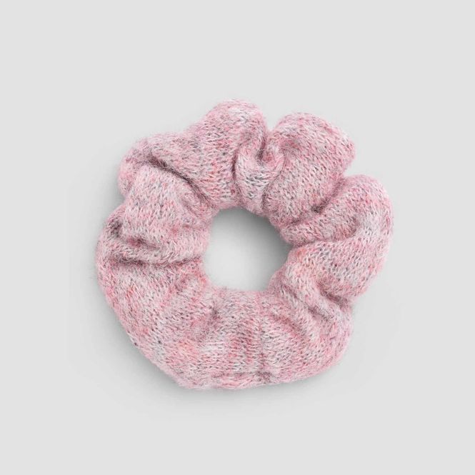 Hovedbilde Morild Soft Knit scrunchie med refleks, rosa