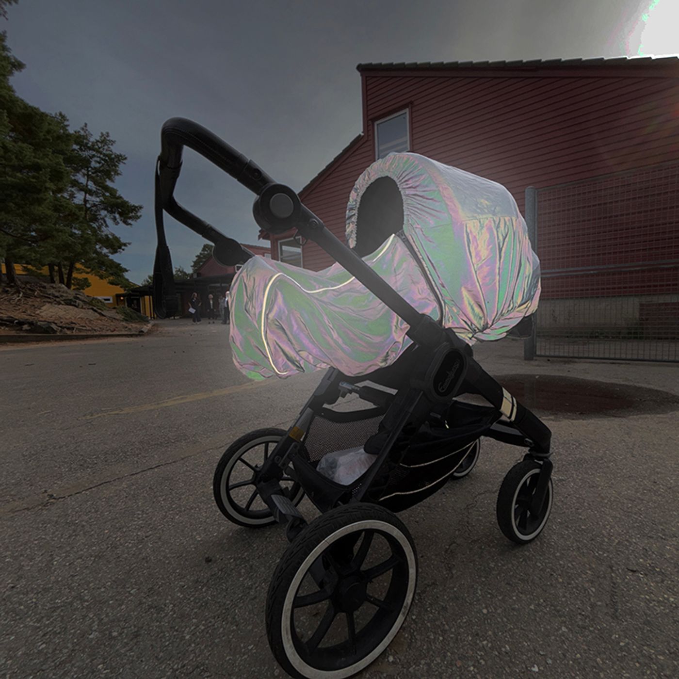 Morild Reflekstrekk til vogn, regnbuerefleks