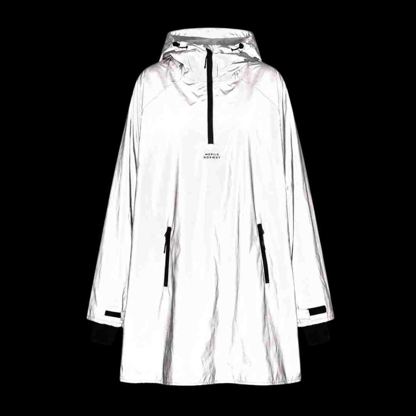 Morild Magi Poncho med refleks, rhododendron